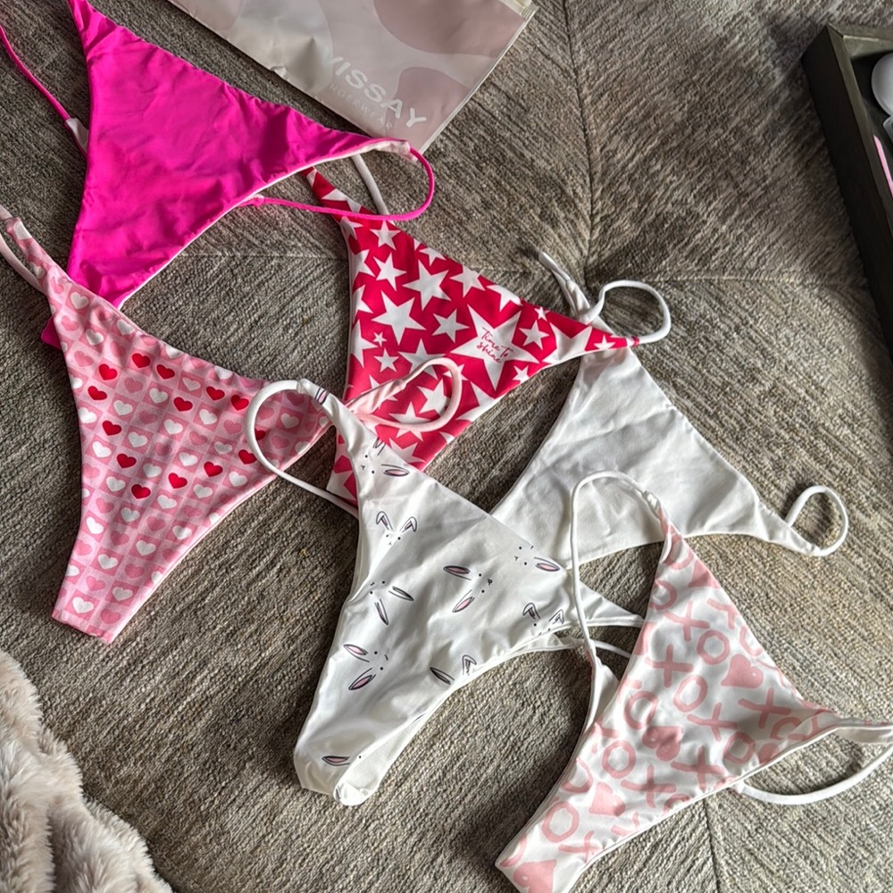 Colorful Thong Panties